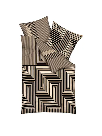 KAEPPEL | Ropa de cama de franela 70x90cm/140x200cm ESCAPE Gold | 